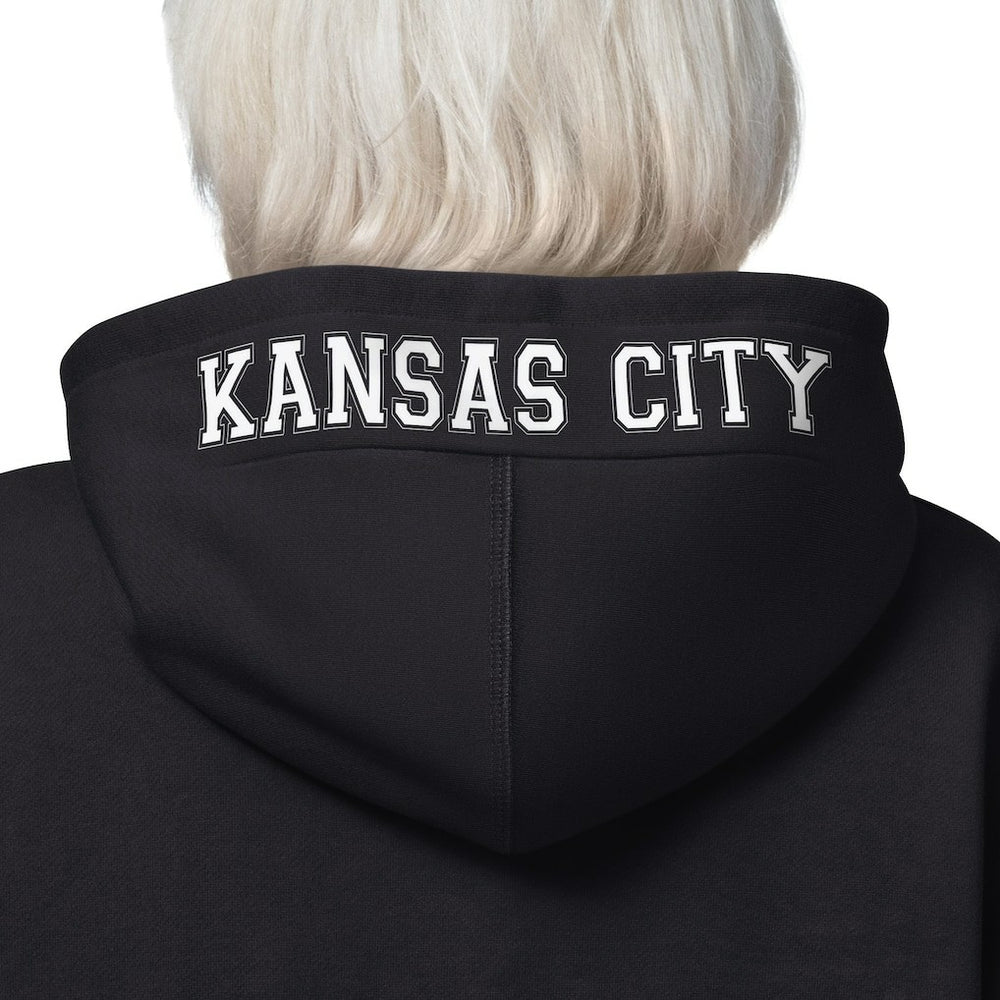 Kansas City Chiefs Starter Women's 4th Down Full-Zip Hoodie Black | NFL