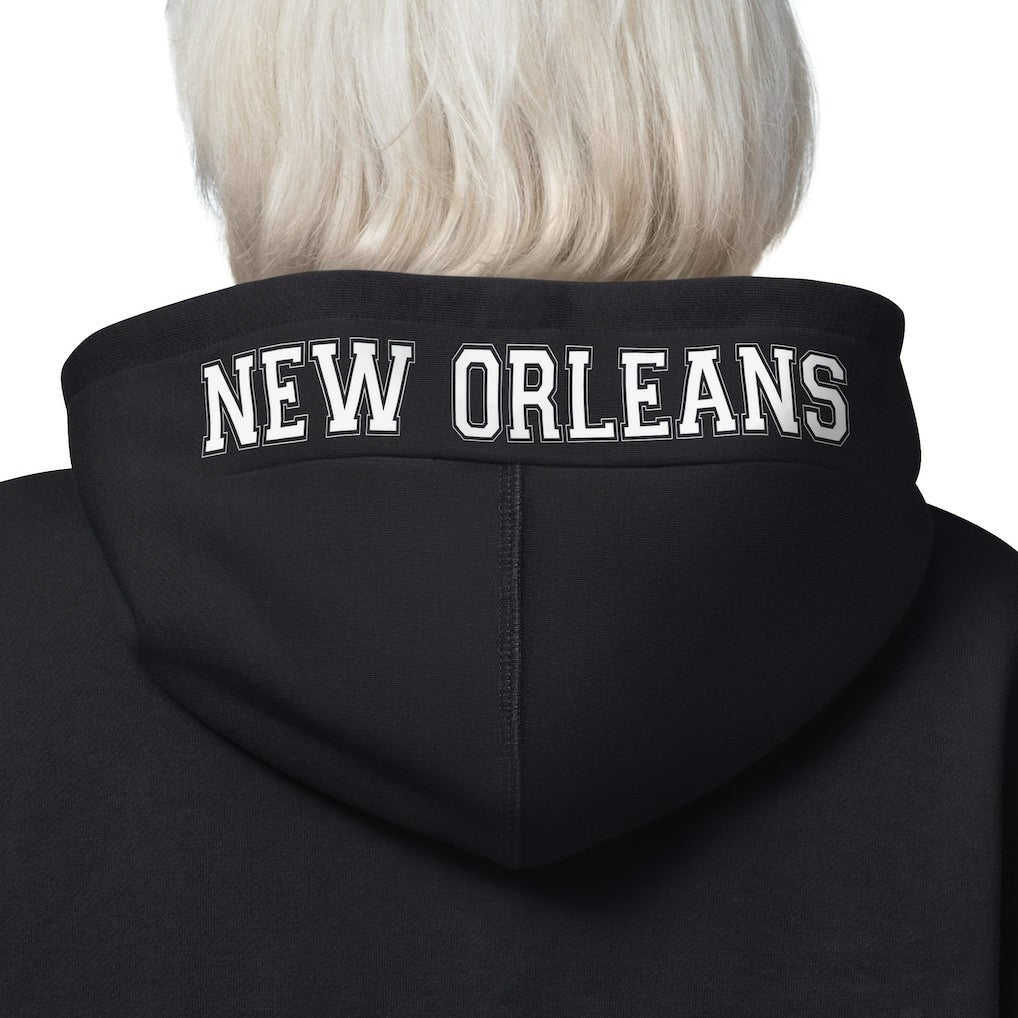 New Orleans Saints Starter Women's 4th Down Full-Zip Hoodie Black | NFL