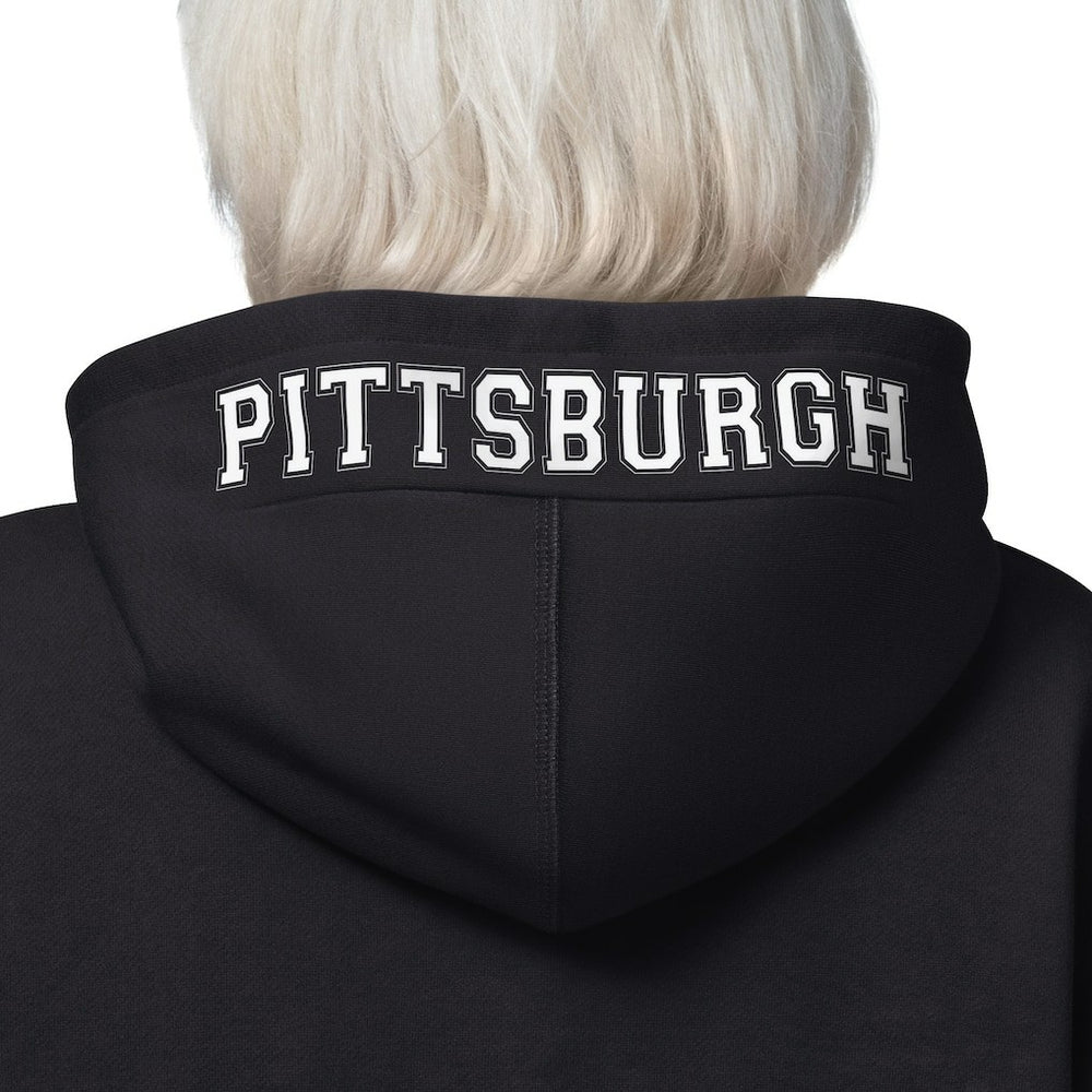 Pittsburgh Steelers Starter Women's 4th Down Full-Zip Hoodie Black | NFL