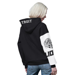 Detroit Lions Starter Women's 4th Down Full-Zip Hoodie Black | NFL