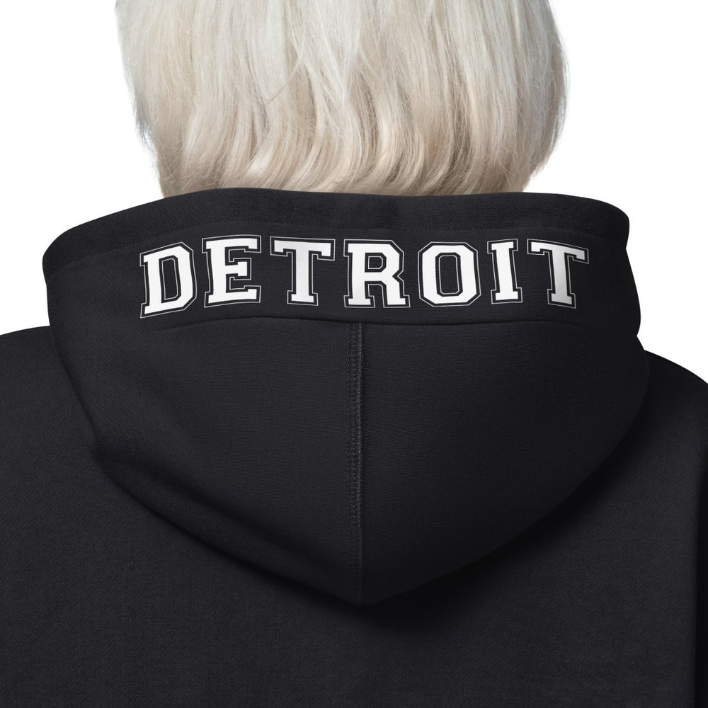 Detroit Lions Starter Women's 4th Down Full-Zip Hoodie Black | NFL