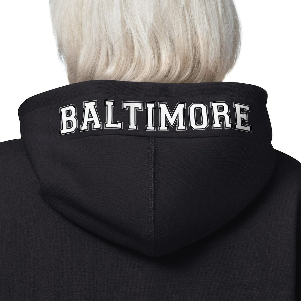 Baltimore Ravens Starter Women's 4th Down Full-Zip Hoodie Black | NFL