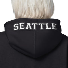 Seattle Seahawks Starter Women's 4th Down Full-Zip Hoodie Black | NFL