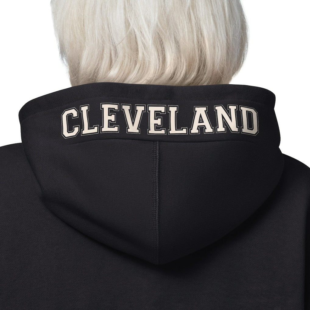 Cleveland Browns Starter Women's 4th Down Full-Zip Hoodie Black | NFL