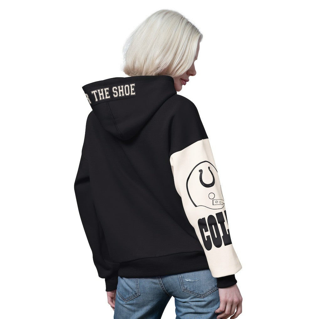 Indianapolis Colts Starter Women's 4th Down Full-Zip Hoodie Black | NFL