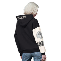 San Francisco 49ers Starter Women's 4th Down Full-Zip Hoodie Black | NFL