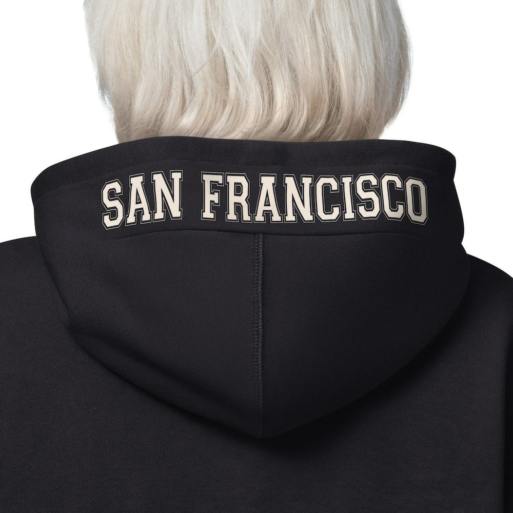 San Francisco 49ers Starter Women's 4th Down Full-Zip Hoodie Black | NFL