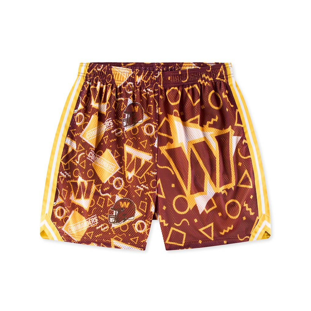 Washington Commanders Chubbies Mesh Shorts Burgundy | NFL