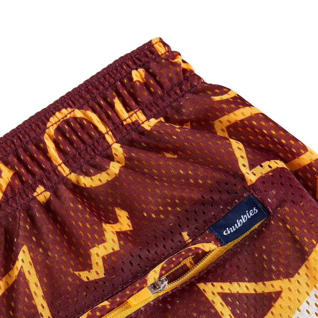 Washington Commanders Chubbies Mesh Shorts Burgundy | NFL