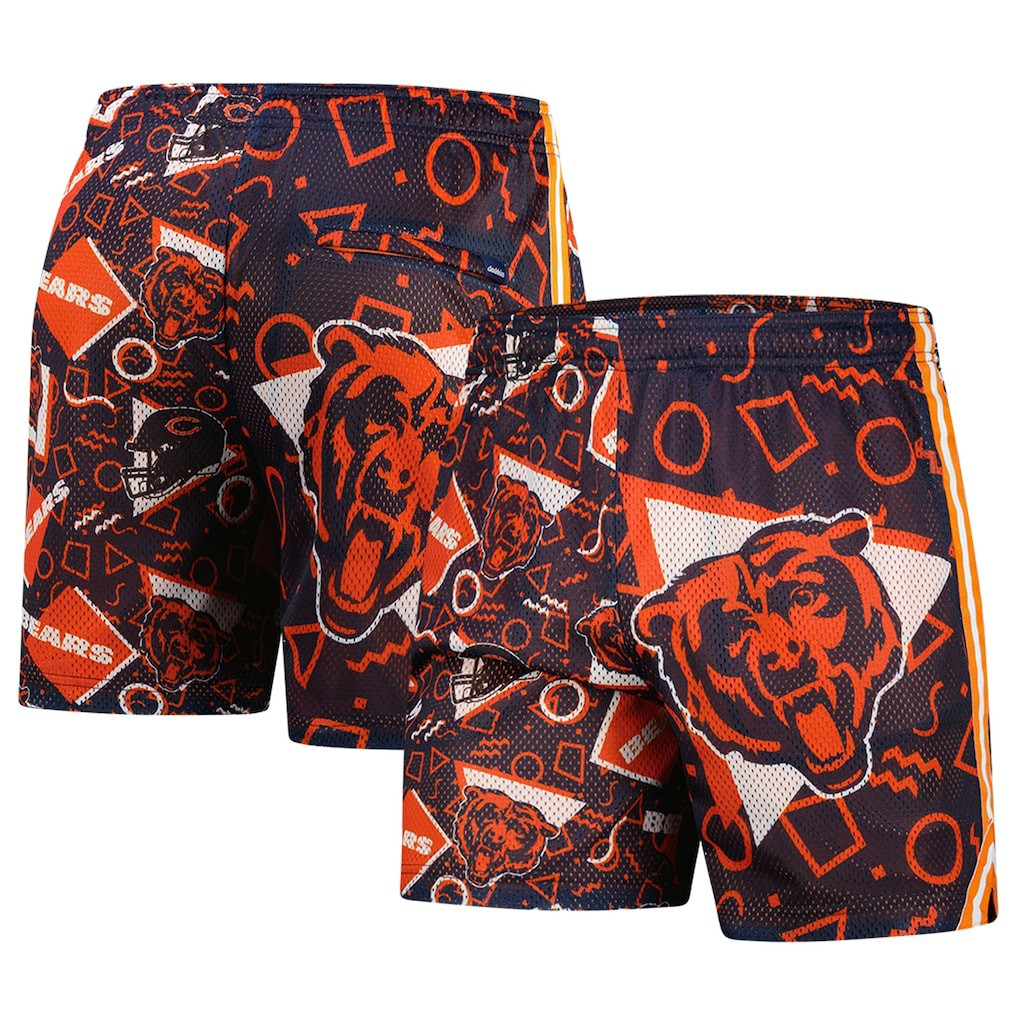 Chicago Bears Chubbies Mesh Shorts Navy | NFL