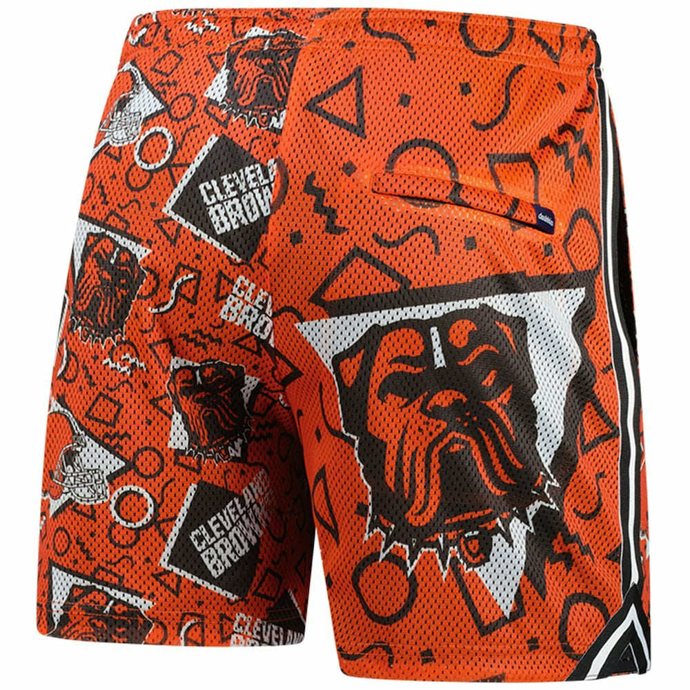 Cleveland Browns Chubbies Mesh Shorts Orange | NFL