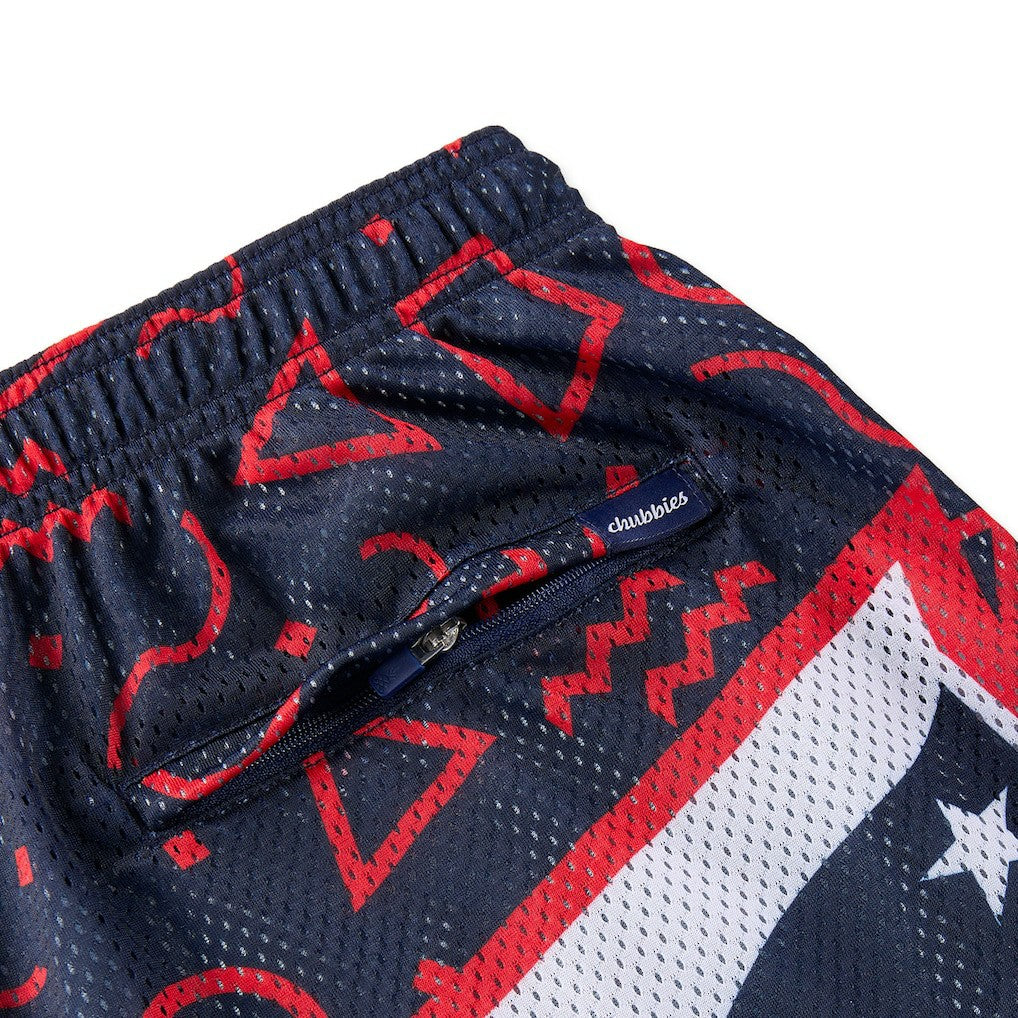 New England Patriots Chubbies Mesh Shorts Navy | NFL