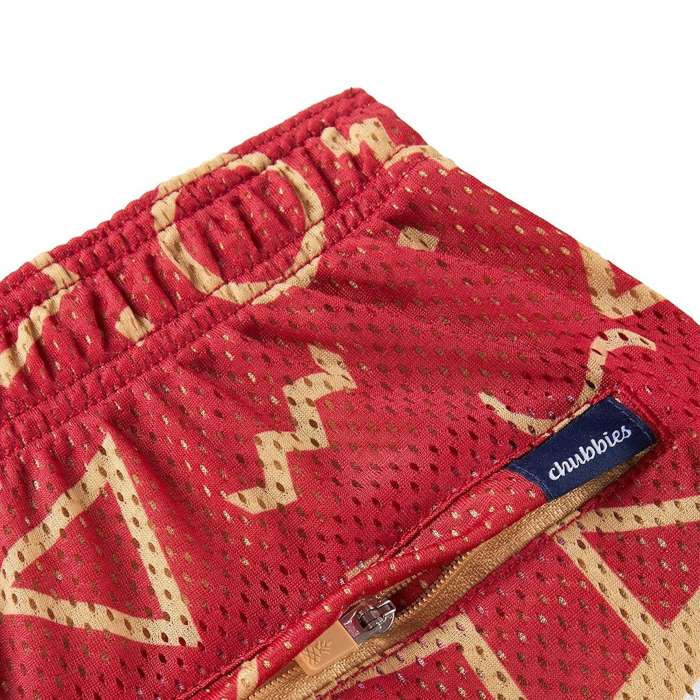 San Francisco 49ers Chubbies Mesh Shorts Scarlet | NFL