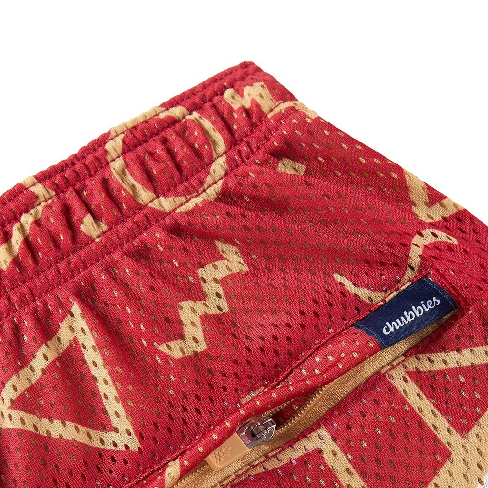 San Francisco 49ers Chubbies Mesh Shorts Scarlet | NFL