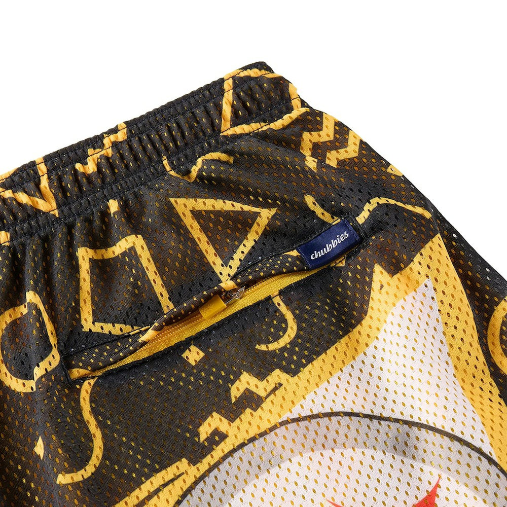 Pittsburgh Steelers Chubbies Mesh Shorts Black | NFL