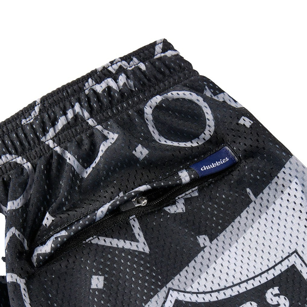 Las Vegas Raiders Chubbies Mesh Shorts Black | NFL