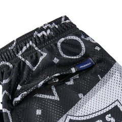 Las Vegas Raiders Chubbies Mesh Shorts Black | NFL