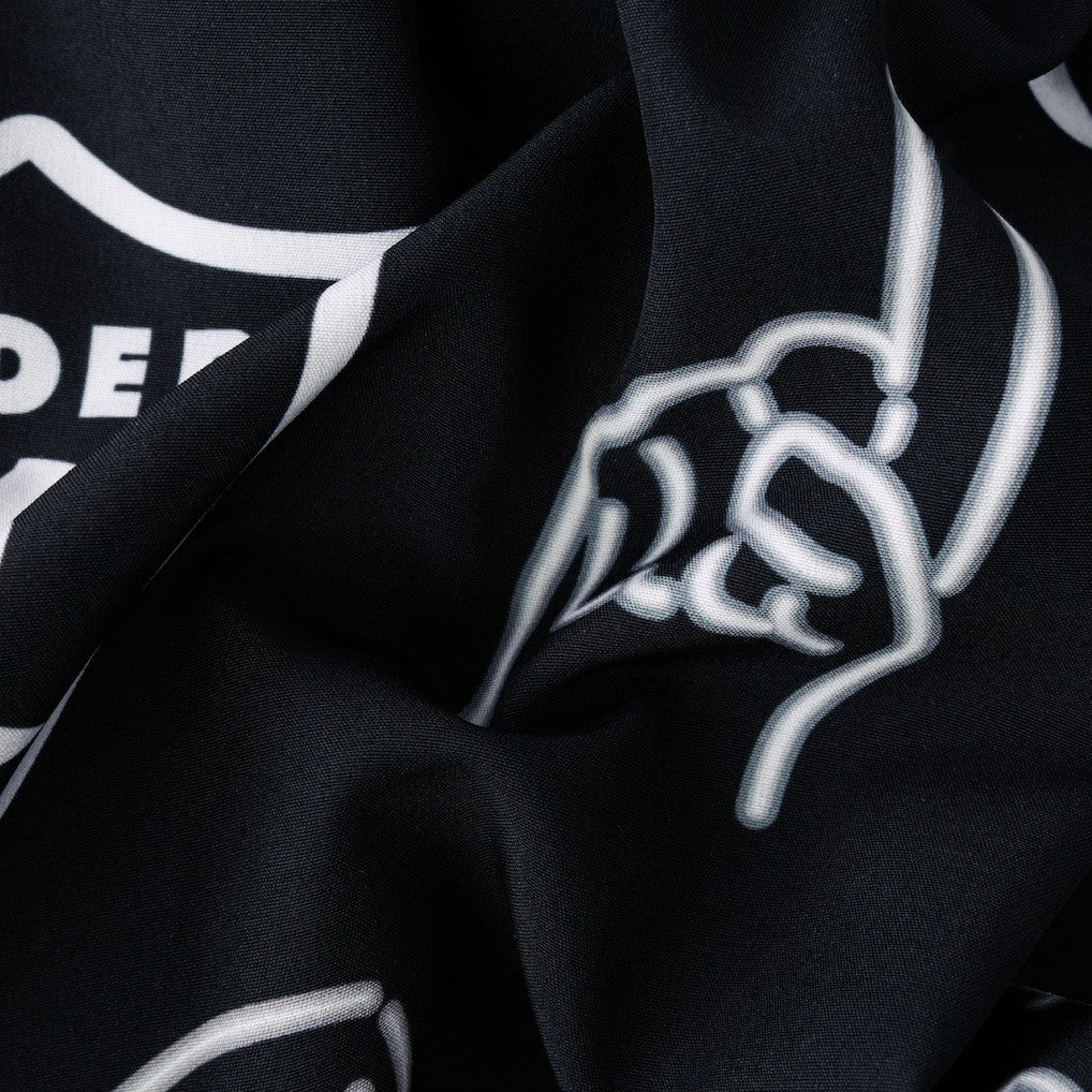 Las Vegas Raiders Chubbies The Neon 5.5" Classic Lined Swim Trunks Black | NFL