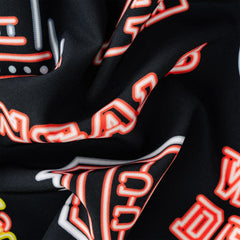 Cincinnati Bengals Chubbies The Neon 5.5" Classic Lined Swim Trunks Black | NFL