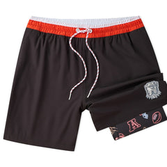 Cleveland Browns Chubbies 5.5" Classic Lined Swim Trunks Brown | NFL