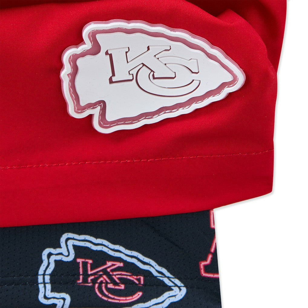 Kansas City Chiefs Chubbies 5.5" Classic Lined Swim Trunks Red | NFL