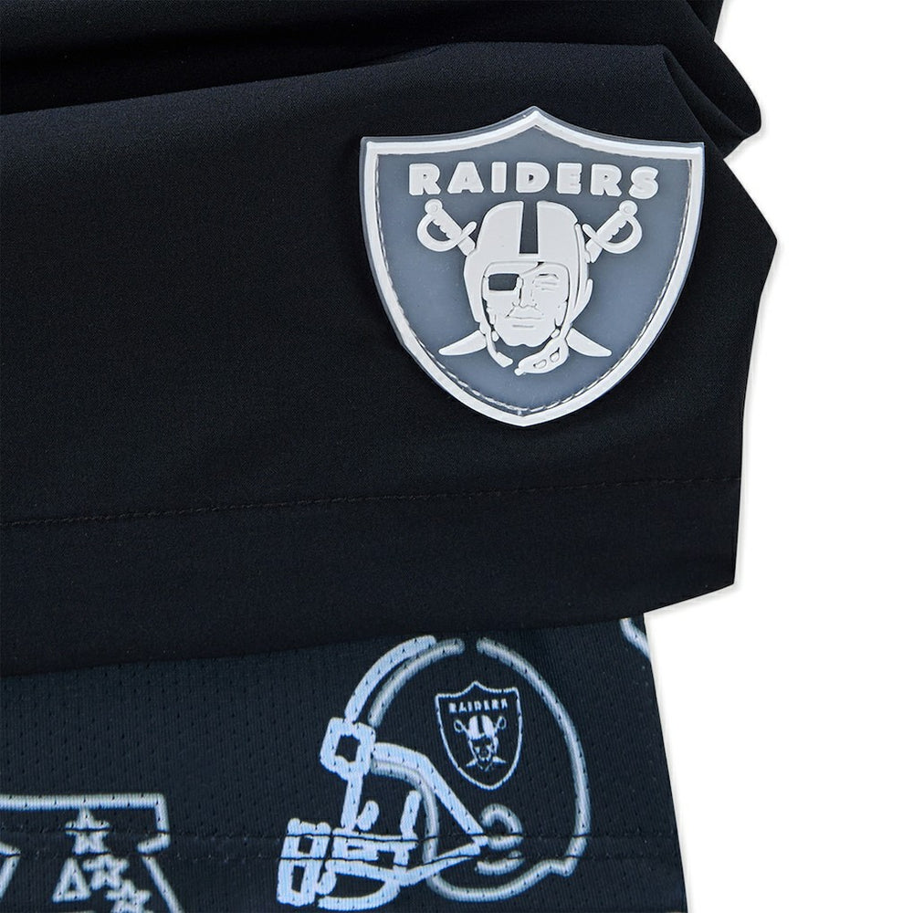 Las Vegas Raiders Chubbies 5.5" Classic Lined Swim Trunks Black | NFL