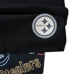 Pittsburgh Steelers Chubbies 5.5" Classic Lined Swim Trunks Black | NFL