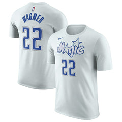 Franz Wagner Orlando Magic Unisex 2025/26 City Edition Name & Number T-Shirt Silver - NBA