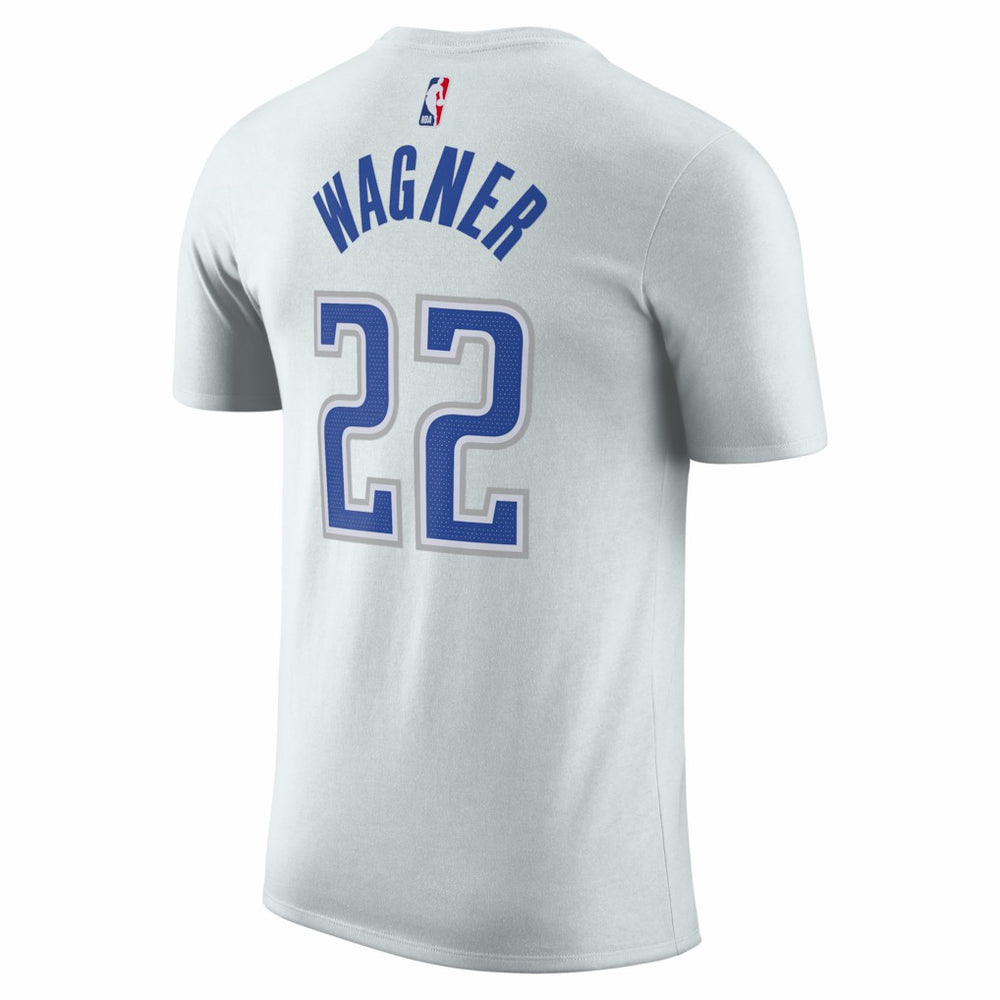 Franz Wagner Orlando Magic Unisex 2025/26 City Edition Name & Number T-Shirt Silver - NBA