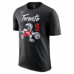 RJ Barrett Toronto Raptors Unisex 2025/26 City Edition Name & Number T-Shirt Black - NBA