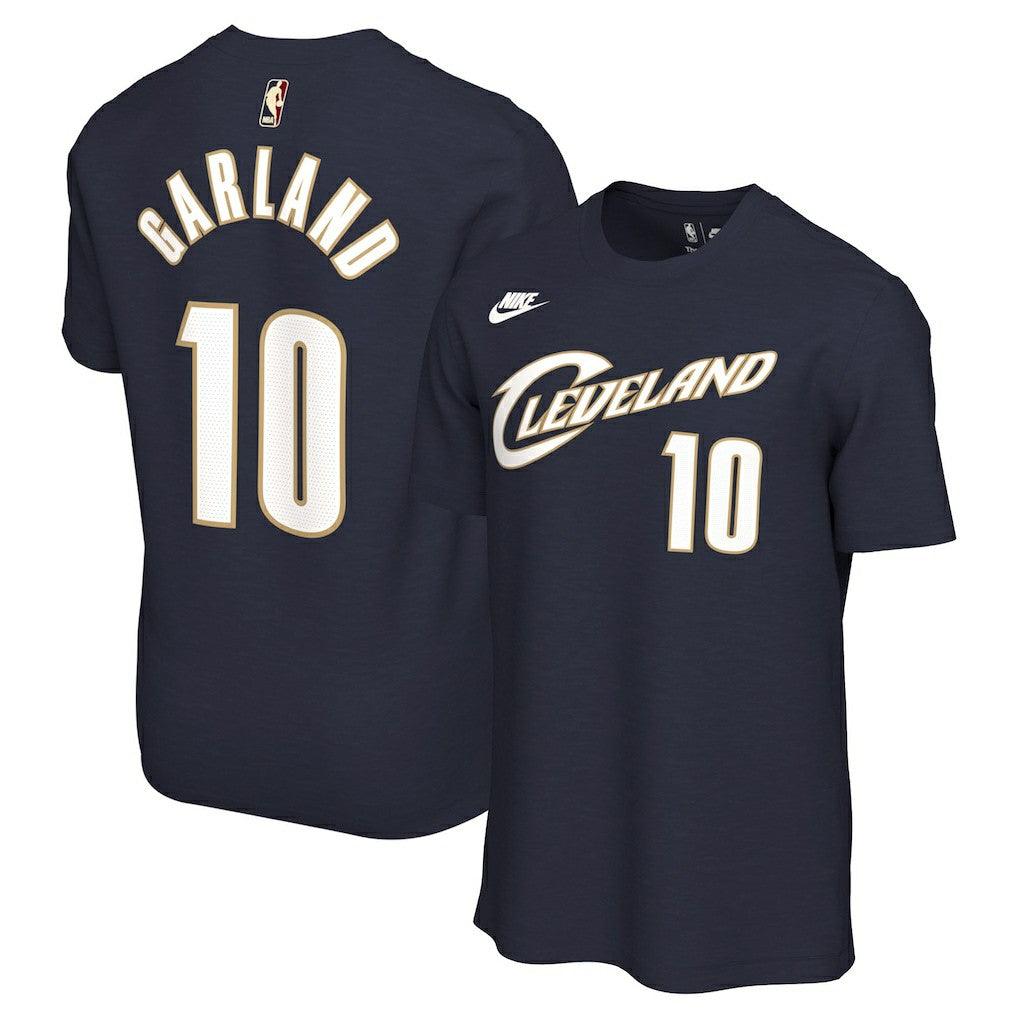 Darius Garland Cleveland Cavaliers Unisex Name & Number T-Shirt Classic Editi- Navy - NBA