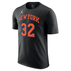 Karl-Anthony Towns New York Knicks Jordan Brand Unisex Name & Number T-Shirt Statement Edition Black - NBA