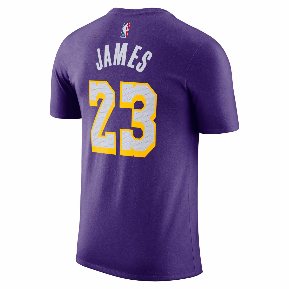 LeBron James Los Angeles Lakers Jordan Brand Unisex Name & Number T-Shirt Statement Edition Purple - NBA