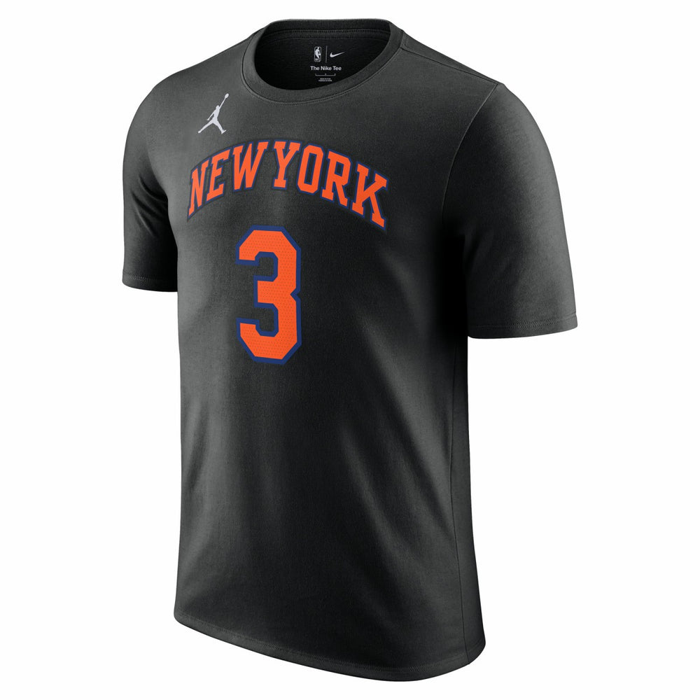 Josh Hart New York Knicks Jordan Brand Unisex Name & Number T-Shirt Statement Edition Black - NBA