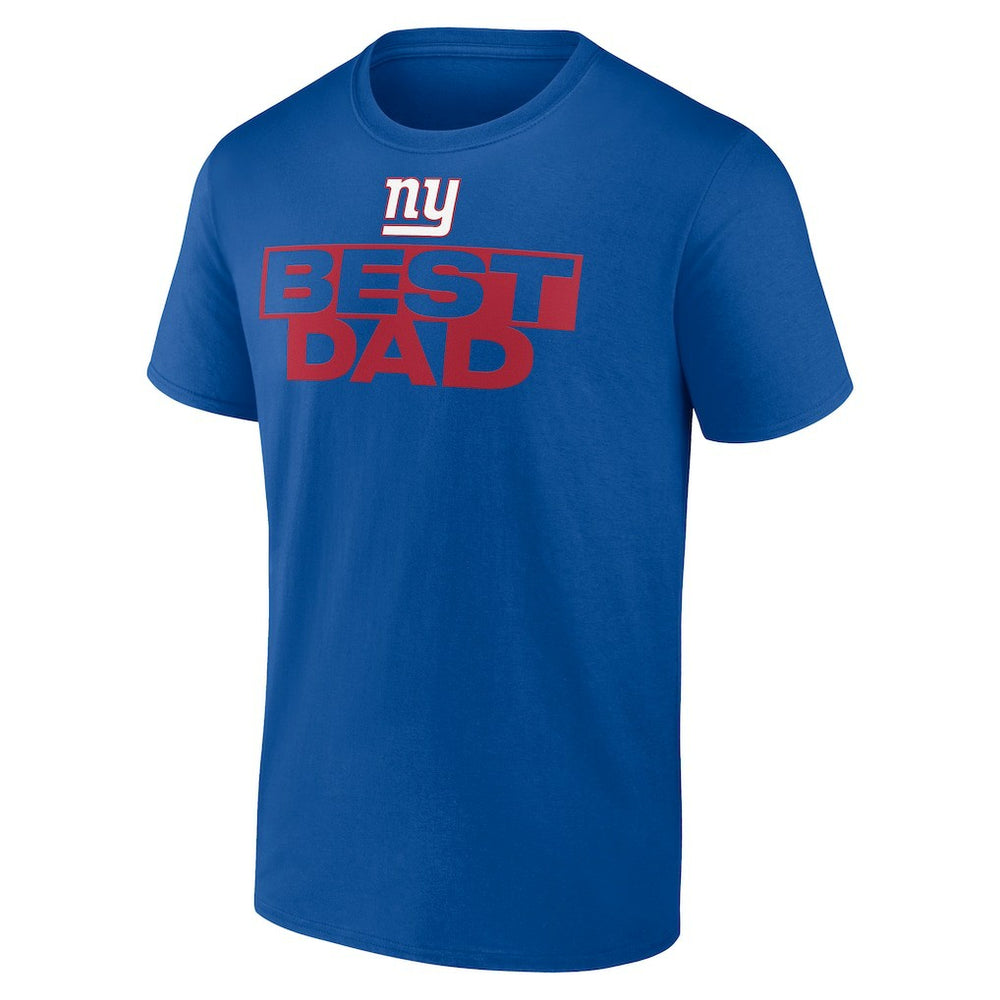 New York Giants Best Dad Father's Day T-Shirt Royal | NFL
