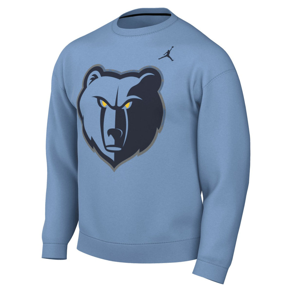 Memphis Grizzlies Jordan Brand Statement Edition Sweatshirt Light Blue - NBA
