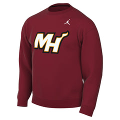 Miami Heat Jordan Brand Statement Edition Sweatshirt Red - NBA