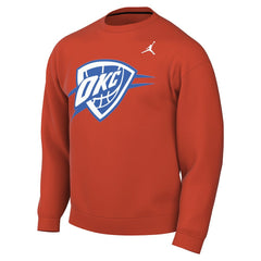 Oklahoma City Thunder Jordan Brand Statement Edition Sweatshirt Orange - NBA