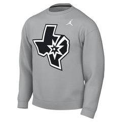San Antonio Spurs Jordan Brand Statement Edition Sweatshirt Silver - NBA