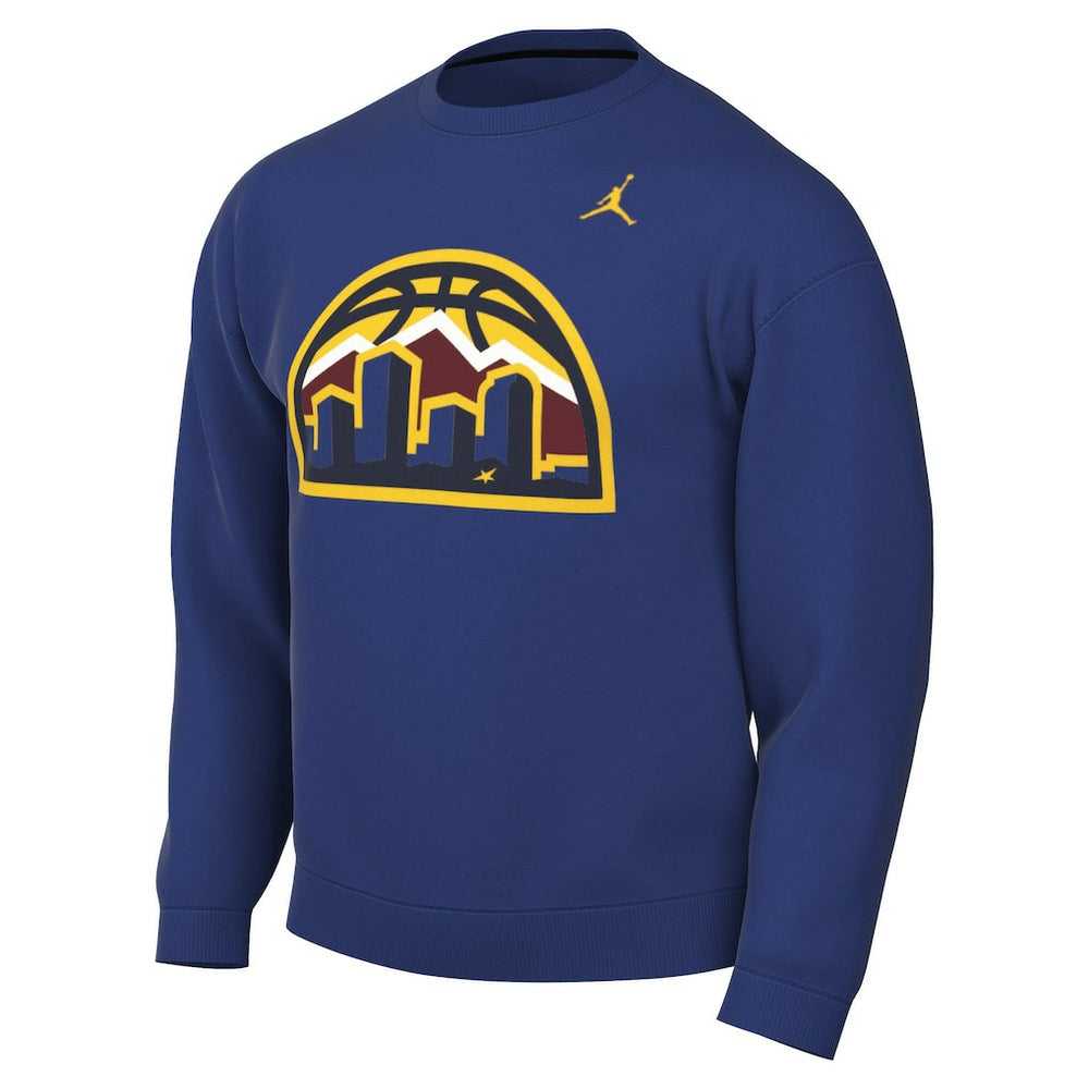 Denver Nuggets Jordan Brand Statement Edition Sweatshirt Blue - NBA