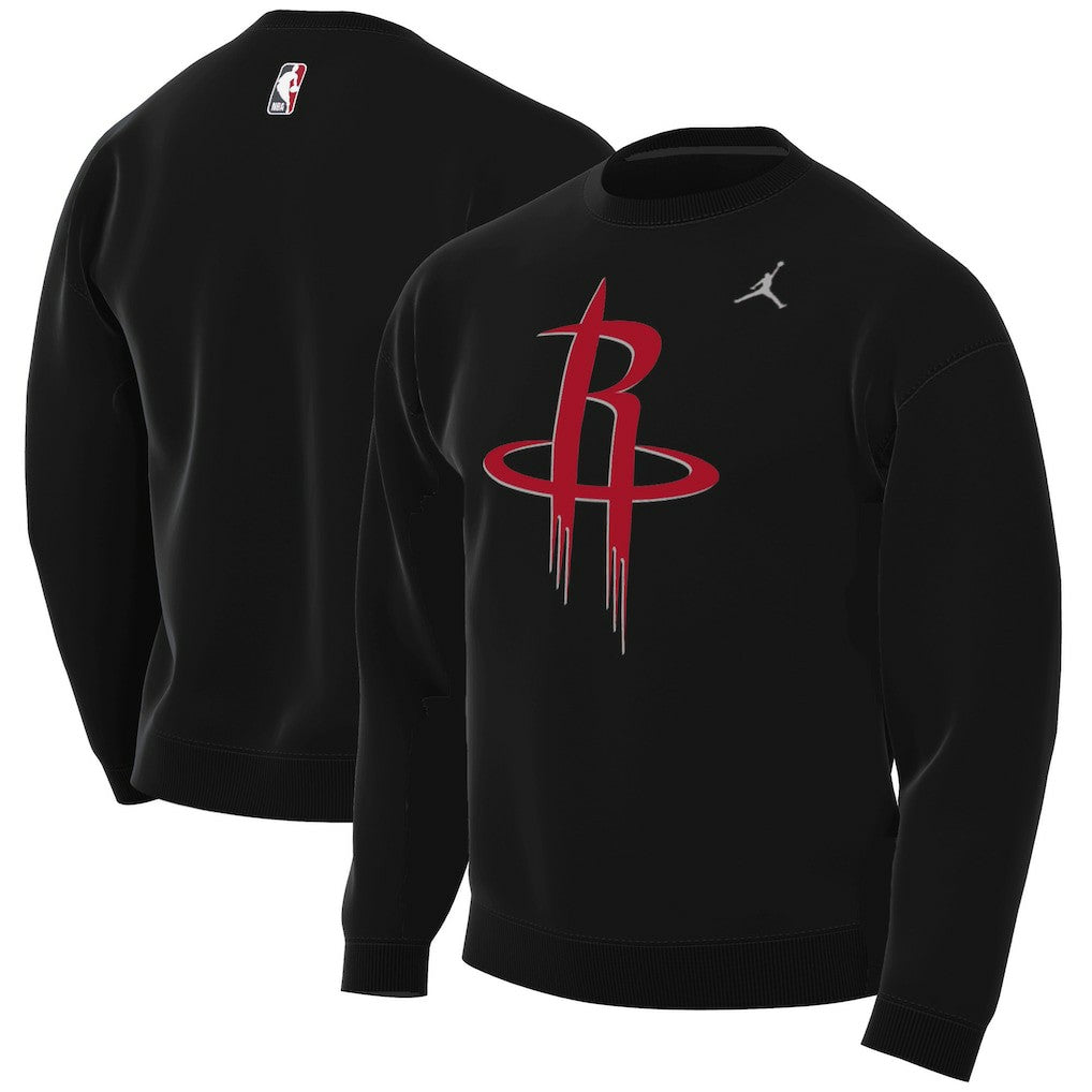 Houston Rockets Jordan Brand Statement Edition Sweatshirt Black - NBA