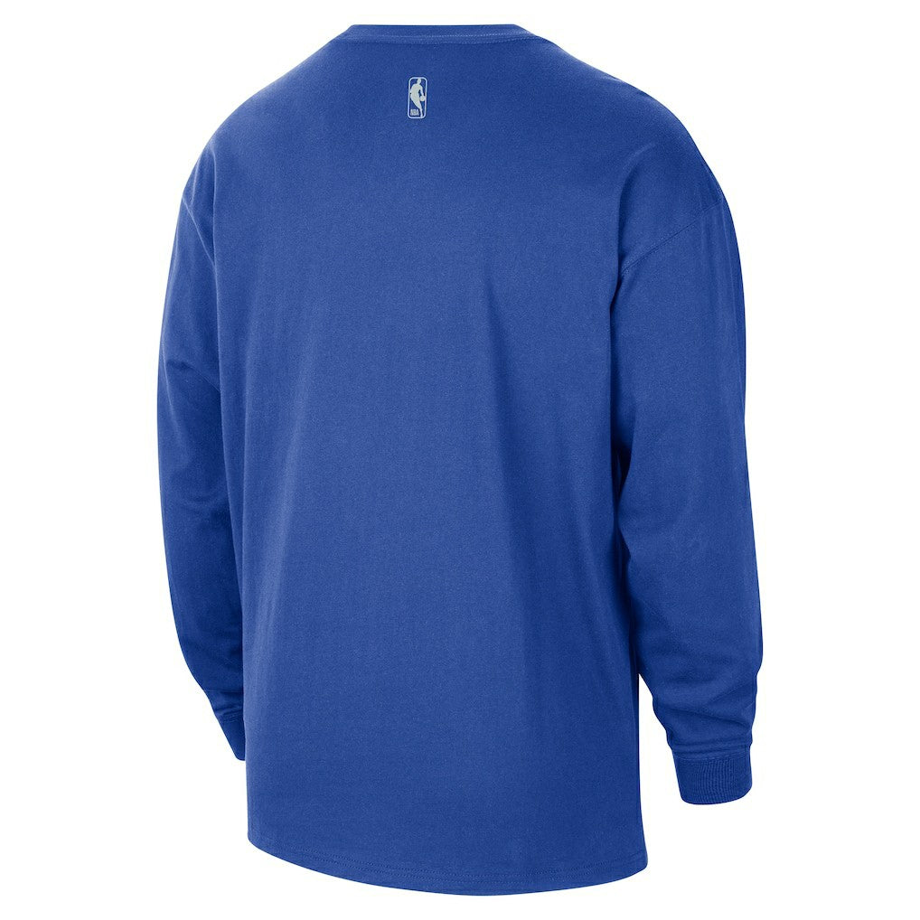 Orlando Magic 2025/26 City Edition Remix Essential Logo Long Sleeve T-Shirt Blue - NBA