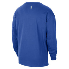 Orlando Magic 2025/26 City Edition Remix Essential Logo Long Sleeve T-Shirt Blue - NBA