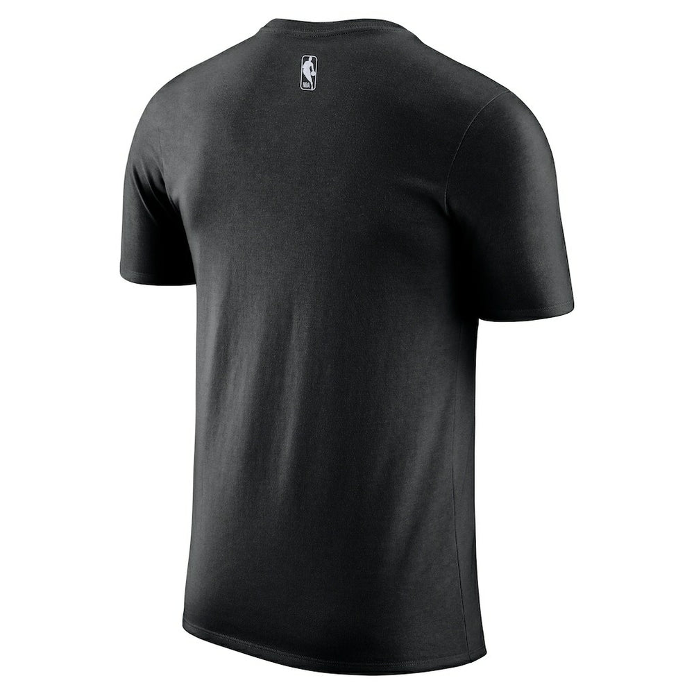 Atlanta Hawks 2025/26 City Edition Remix Essential Logo T-Shirt Black - NBA