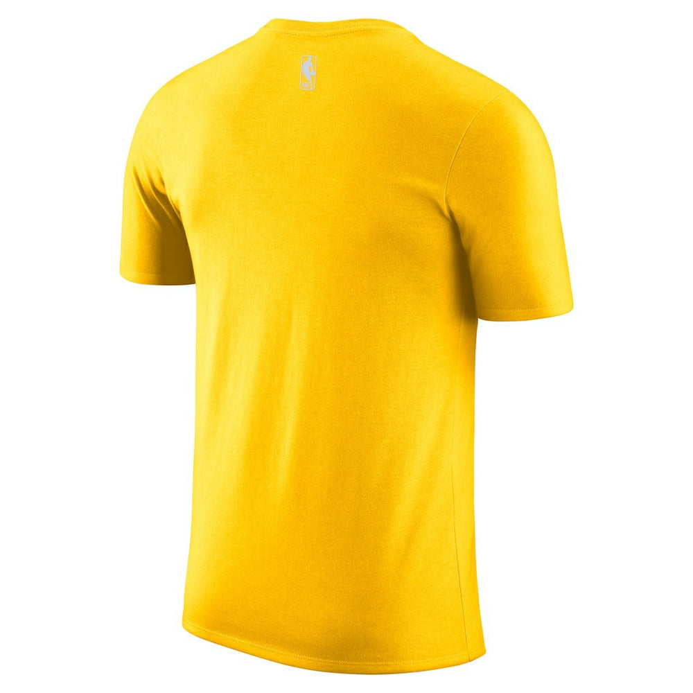 Charlotte Hornets Jordan Brand 2025/26 City Edition Remix Essential Logo T-Shirt Yellow - NBA