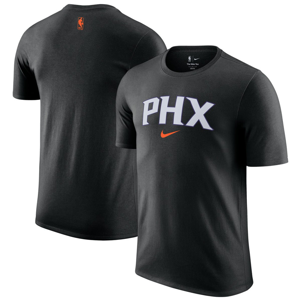 Phoenix Suns 2025/26 City Edition Remix Essential Logo T-Shirt Black - NBA