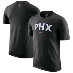 Phoenix Suns 2025/26 City Edition Remix Essential Logo T-Shirt Black - NBA