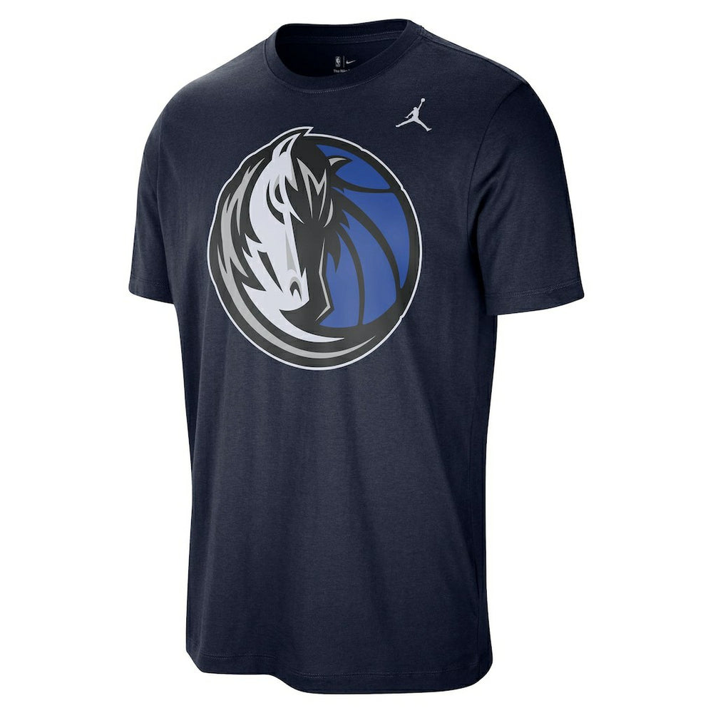 Dallas Mavericks Jordan Brand Statement Edition Essential T-Shirt Navy - NBA