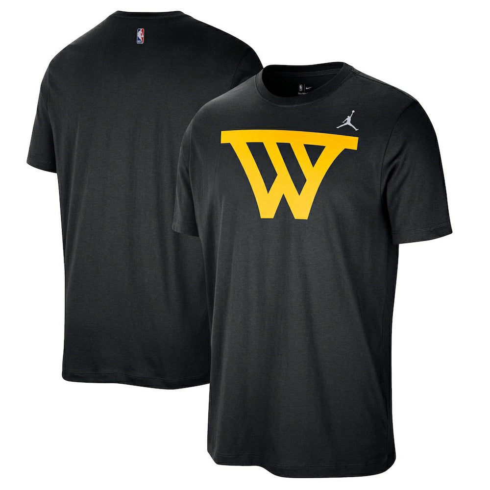 Golden State Warriors Jordan Brand Statement Edition Essential T-Shirt Black - NBA