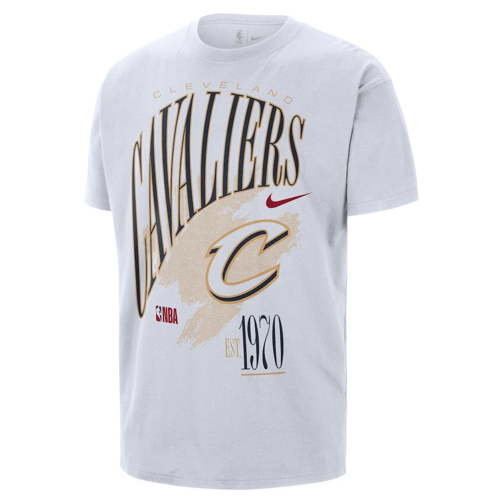 Cleveland Cavaliers Unisex Classic Edition Hardwood Classics Vintage T-Shirt White - NBA
